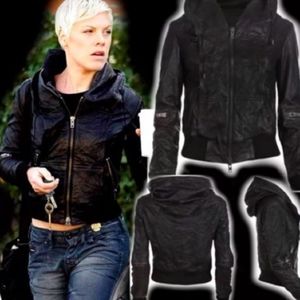 All Saints leather jacket